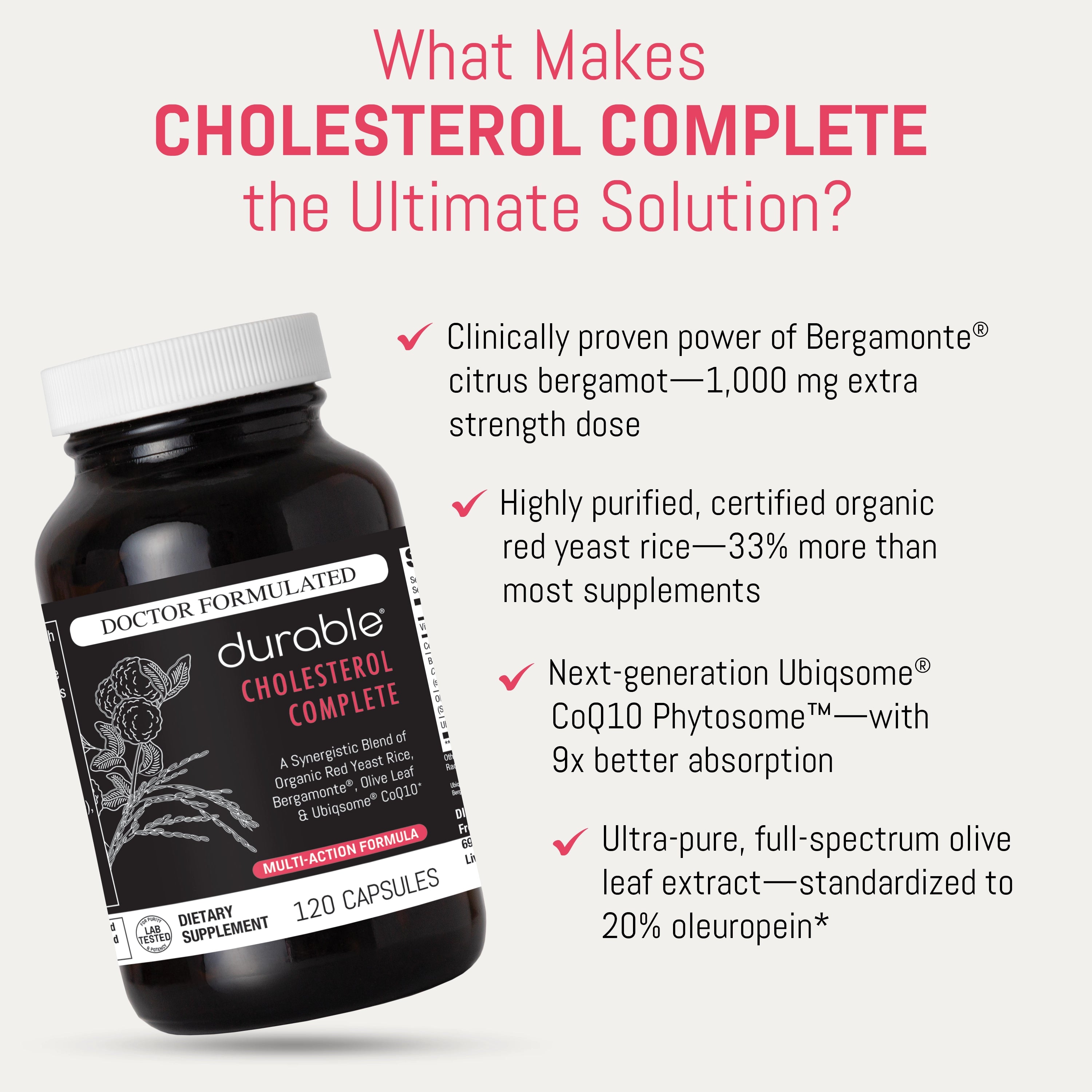 Durable CHOLESTEROL COMPLETE®