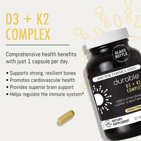 Durable D3 + K2 COMPLEX®