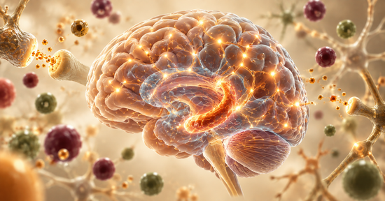 Natural brain health ingredients supporting memory, focus, mental clarity and cognitive function.
