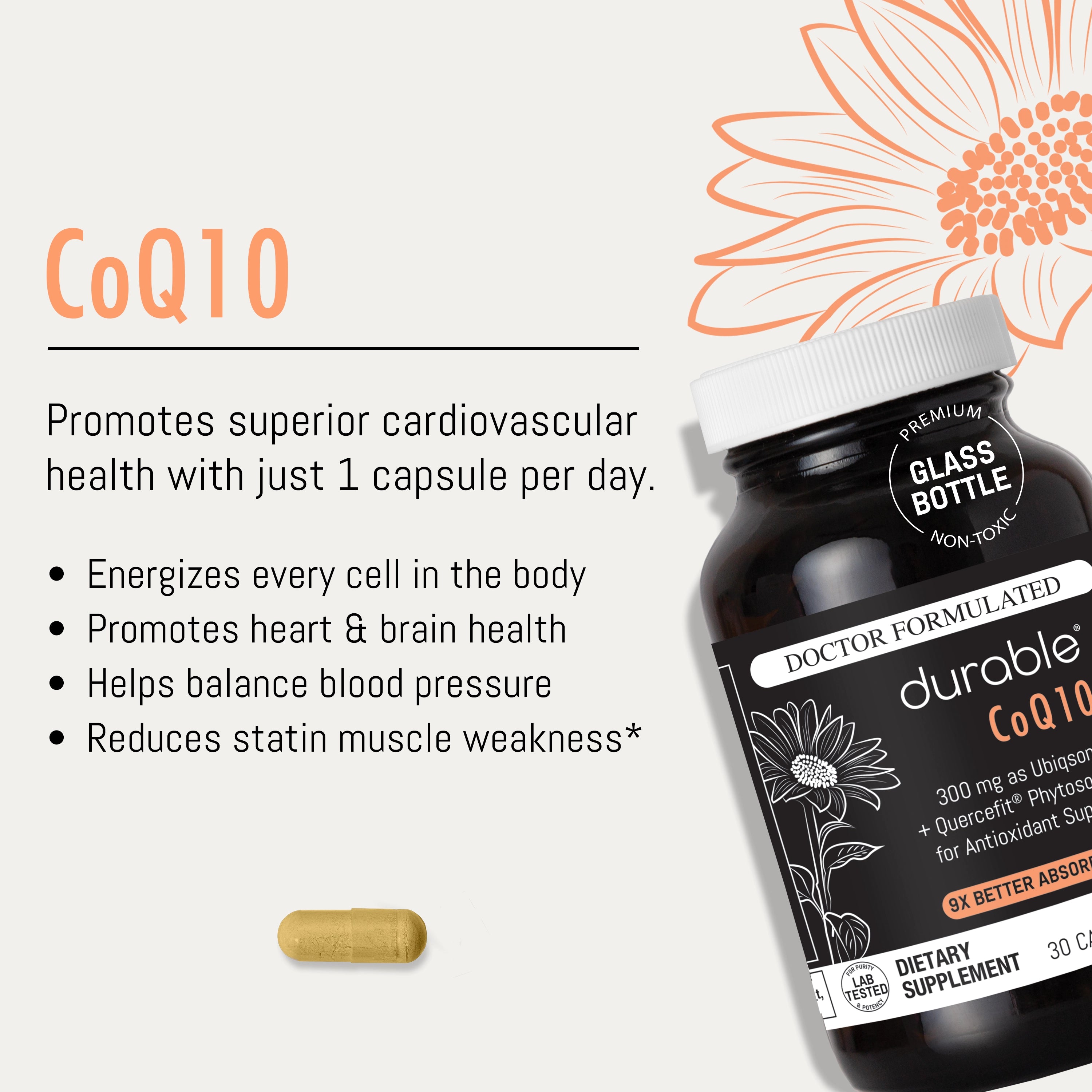 Durable CoQ10® Capsules