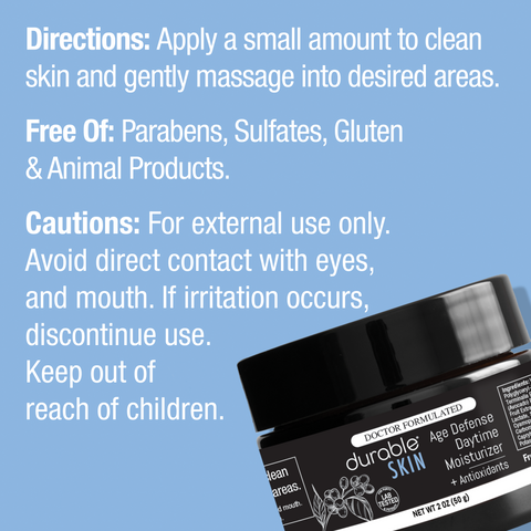 Durable SKIN Age Defense Daytime Moisturizer®