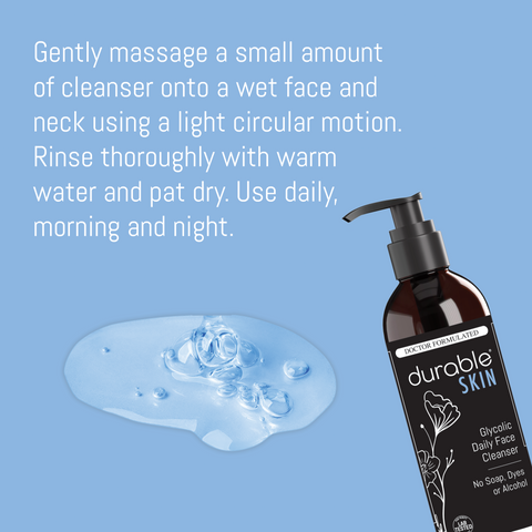 Durable SKIN Glycolic Daily Face Cleanser®