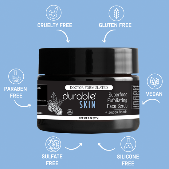 Durable SKIN Superfood Exfoliating Face Scrub®